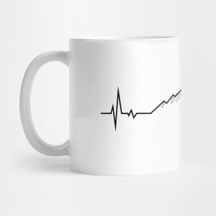 Hiking Heartbeat Mug